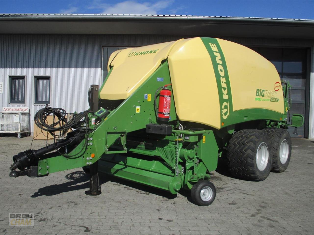 Großpackenpresse van het type Krone Big Pack 1270 XC, Gebrauchtmaschine in Cham (Foto 1)