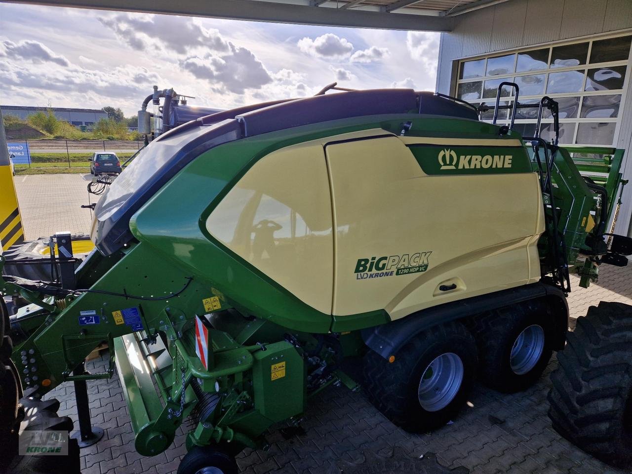 Großpackenpresse van het type Krone Big Pack 1290 HDP VC, Gebrauchtmaschine in Spelle (Foto 1)