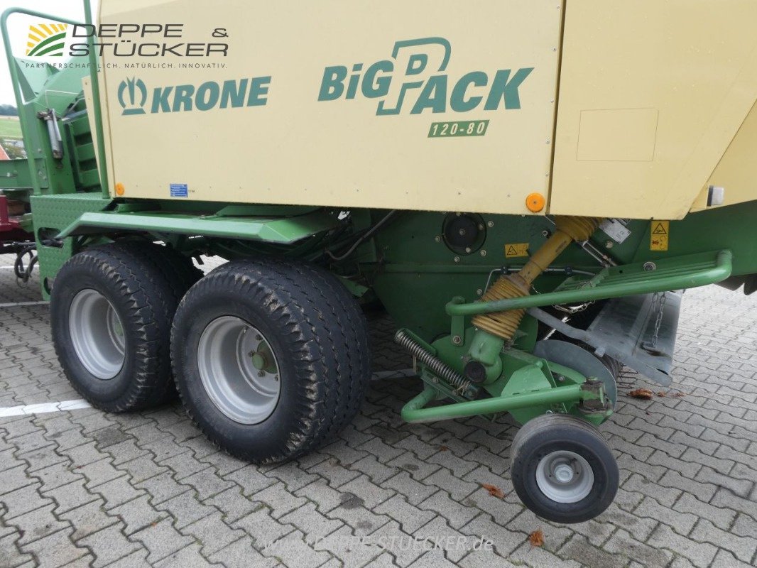 Großpackenpresse of the type Krone BigPack 120-80, Gebrauchtmaschine in Lauterberg/Barbis (Picture 8)