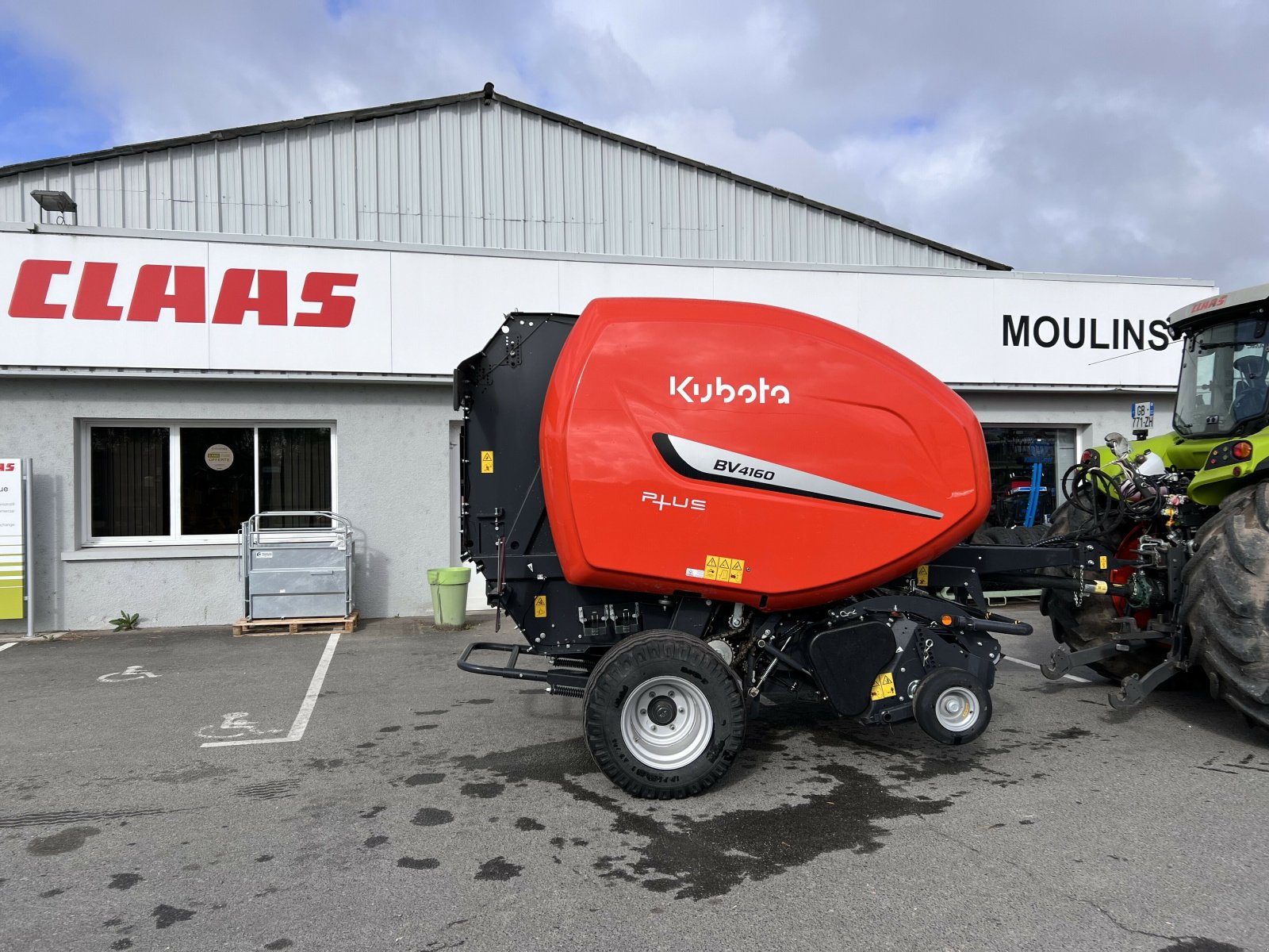 Großpackenpresse tip Kubota BV 4160  PLUS, Gebrauchtmaschine in Moulins (Poză 8)