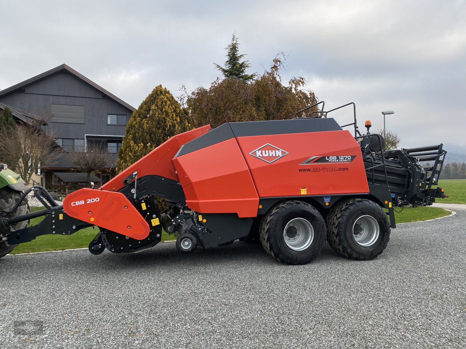 Großpackenpresse del tipo Kuhn LSB 1270 mit Häcksler, Gebrauchtmaschine en Rankweil (Imagen 1)