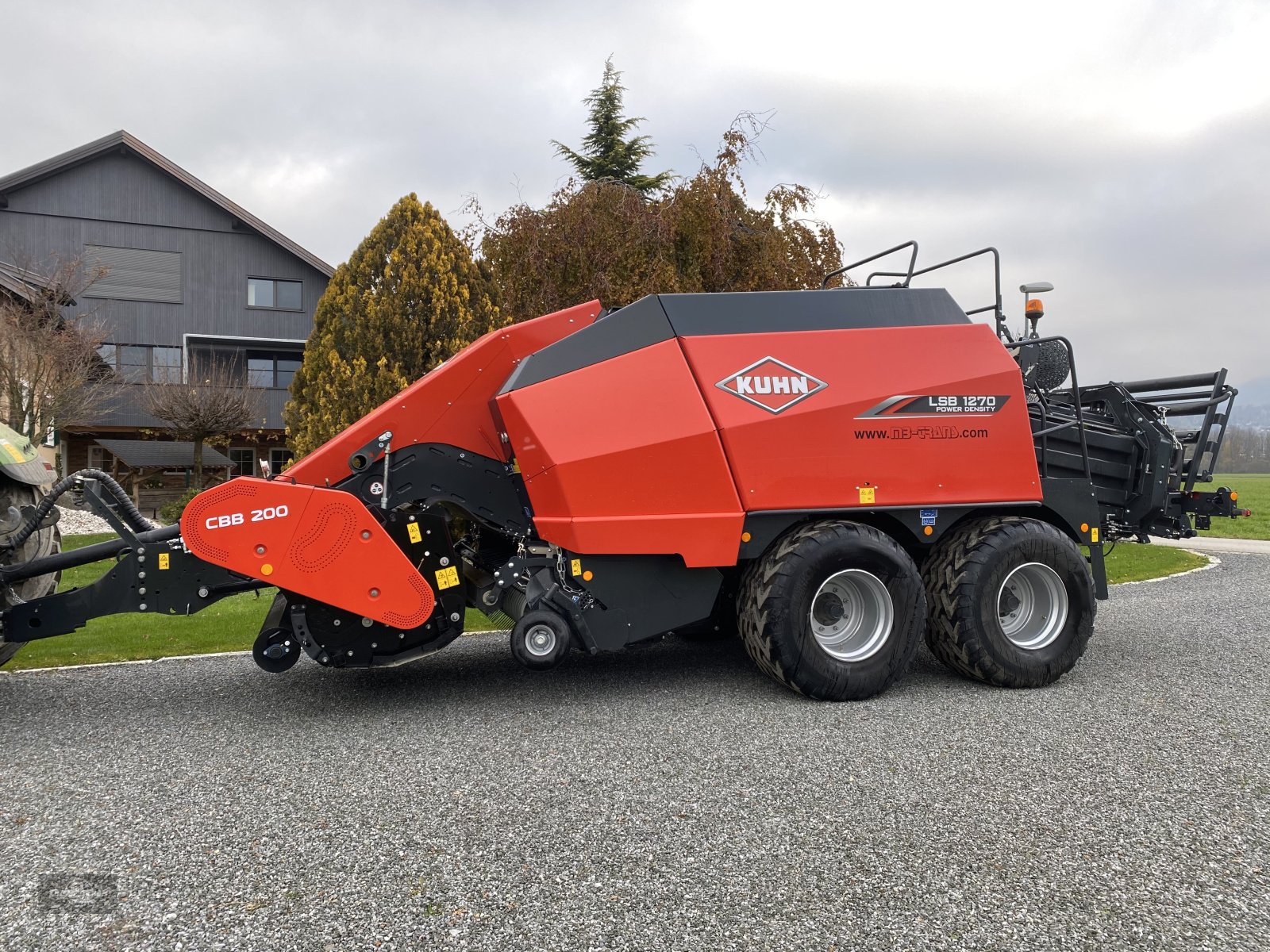 Großpackenpresse del tipo Kuhn LSB 1270 mit Häcksler, Gebrauchtmaschine en Rankweil (Imagen 9)