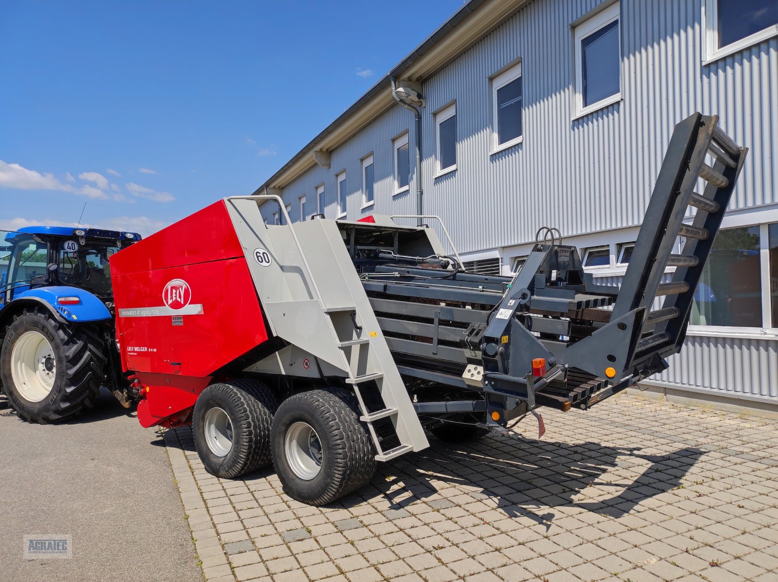 Großpackenpresse van het type Lely Welger D 6060, Gebrauchtmaschine in Salching bei Straubing (Foto 5)