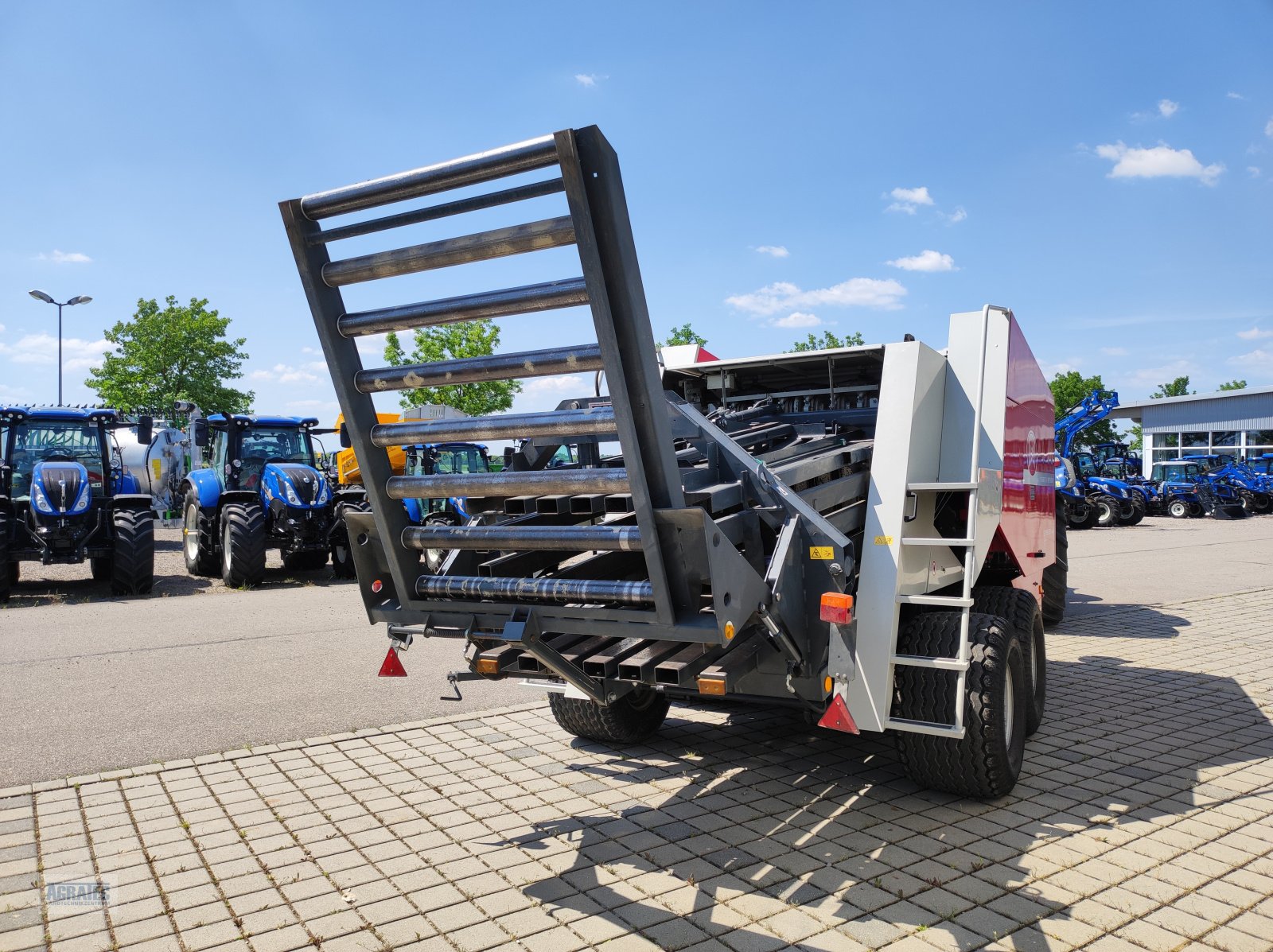 Großpackenpresse van het type Lely Welger D 6060, Gebrauchtmaschine in Salching bei Straubing (Foto 8)