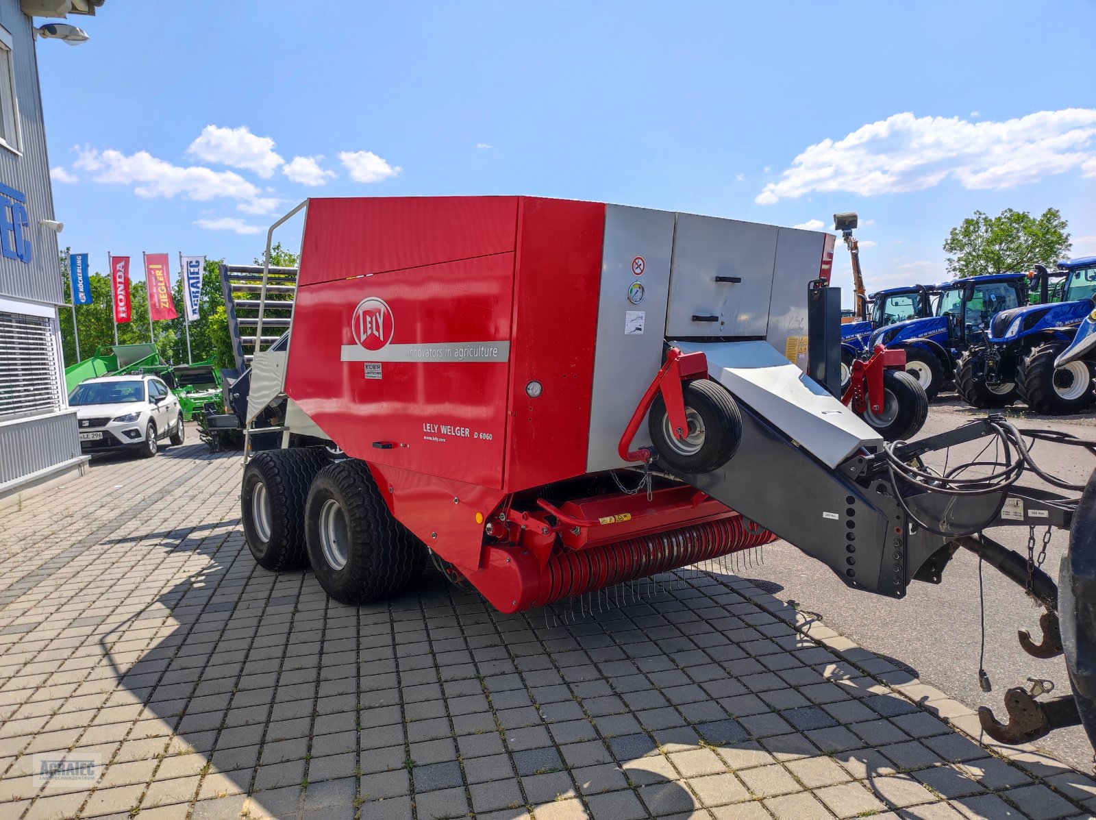 Großpackenpresse van het type Lely Welger D 6060, Gebrauchtmaschine in Salching bei Straubing (Foto 10)