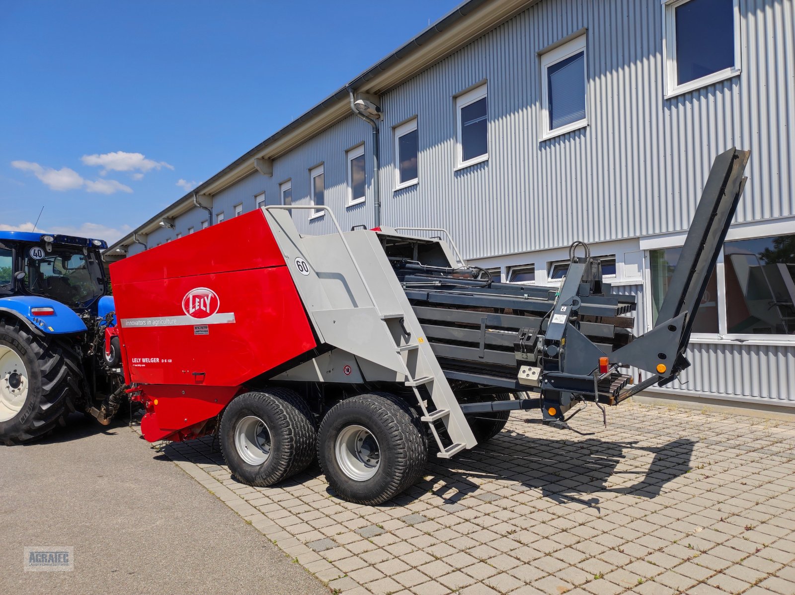 Großpackenpresse Türe ait Lely Welger D 6060, Gebrauchtmaschine içinde Salching bei Straubing (resim 15)