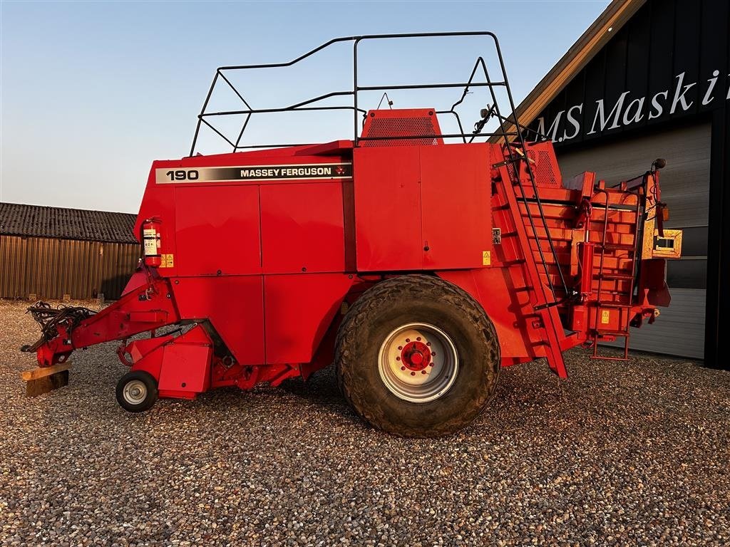 Großpackenpresse du type Massey Ferguson 190 LB, Gebrauchtmaschine en Hejnsvig (Photo 8)