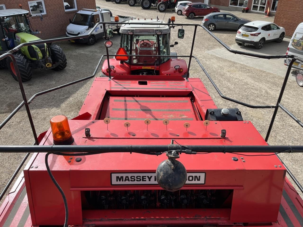 Großpackenpresse del tipo Massey Ferguson 190, Gebrauchtmaschine en Videbæk (Imagen 5)