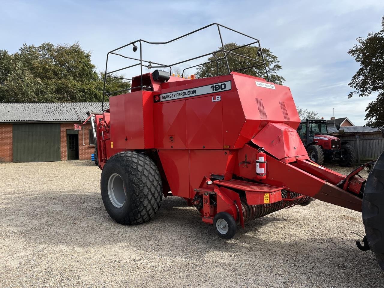 Großpackenpresse del tipo Massey Ferguson 190, Gebrauchtmaschine In Videbæk (Immagine 2)