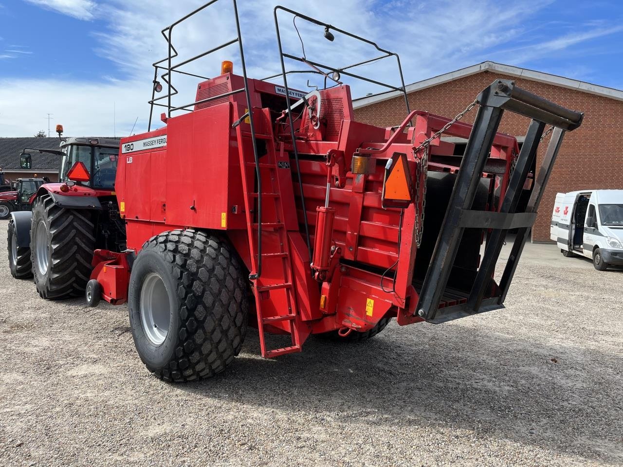 Großpackenpresse του τύπου Massey Ferguson 190, Gebrauchtmaschine σε Videbæk (Φωτογραφία 3)