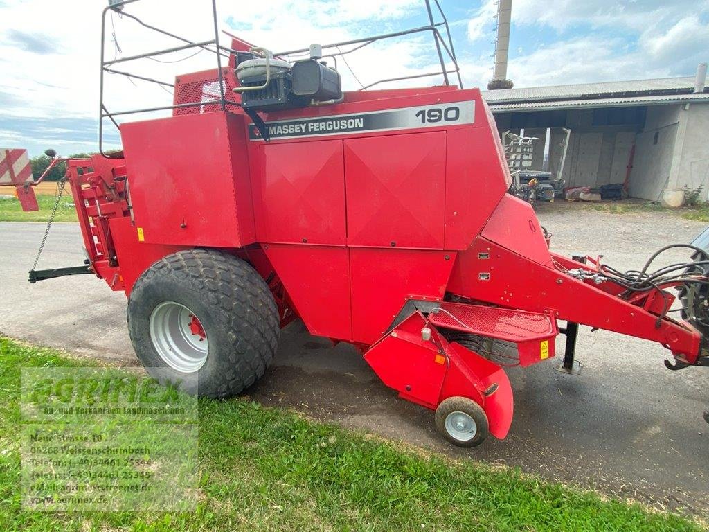 Großpackenpresse del tipo Massey Ferguson 190, Gebrauchtmaschine en Weißenschirmbach (Imagen 2)