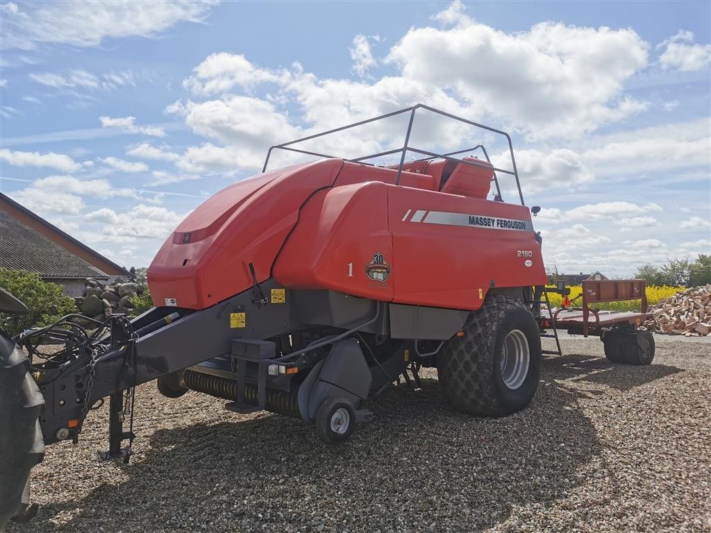 Großpackenpresse typu Massey Ferguson 2190 m/parkland vogn 36000 baller høstklar, Gebrauchtmaschine v Egtved (Obrázek 4)