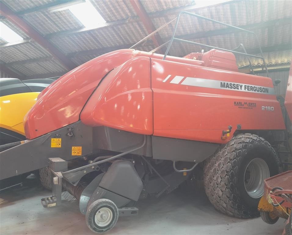 Großpackenpresse typu Massey Ferguson 2190 med Spragelse ballevogn, Gebrauchtmaschine v Horsens (Obrázok 1)