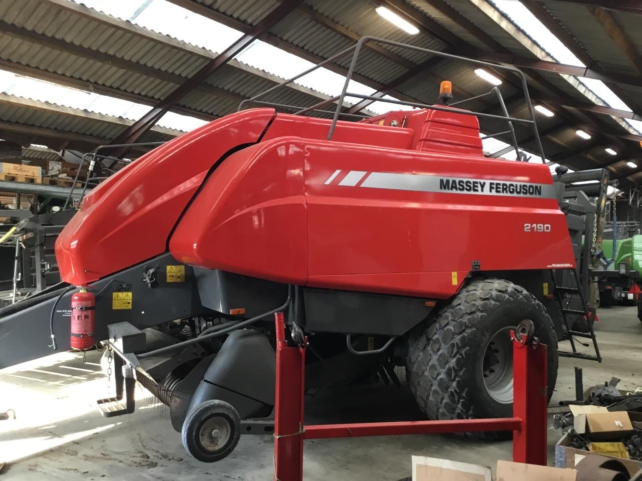 Großpackenpresse tip Massey Ferguson 2190, Gebrauchtmaschine in Grindsted (Poză 1)