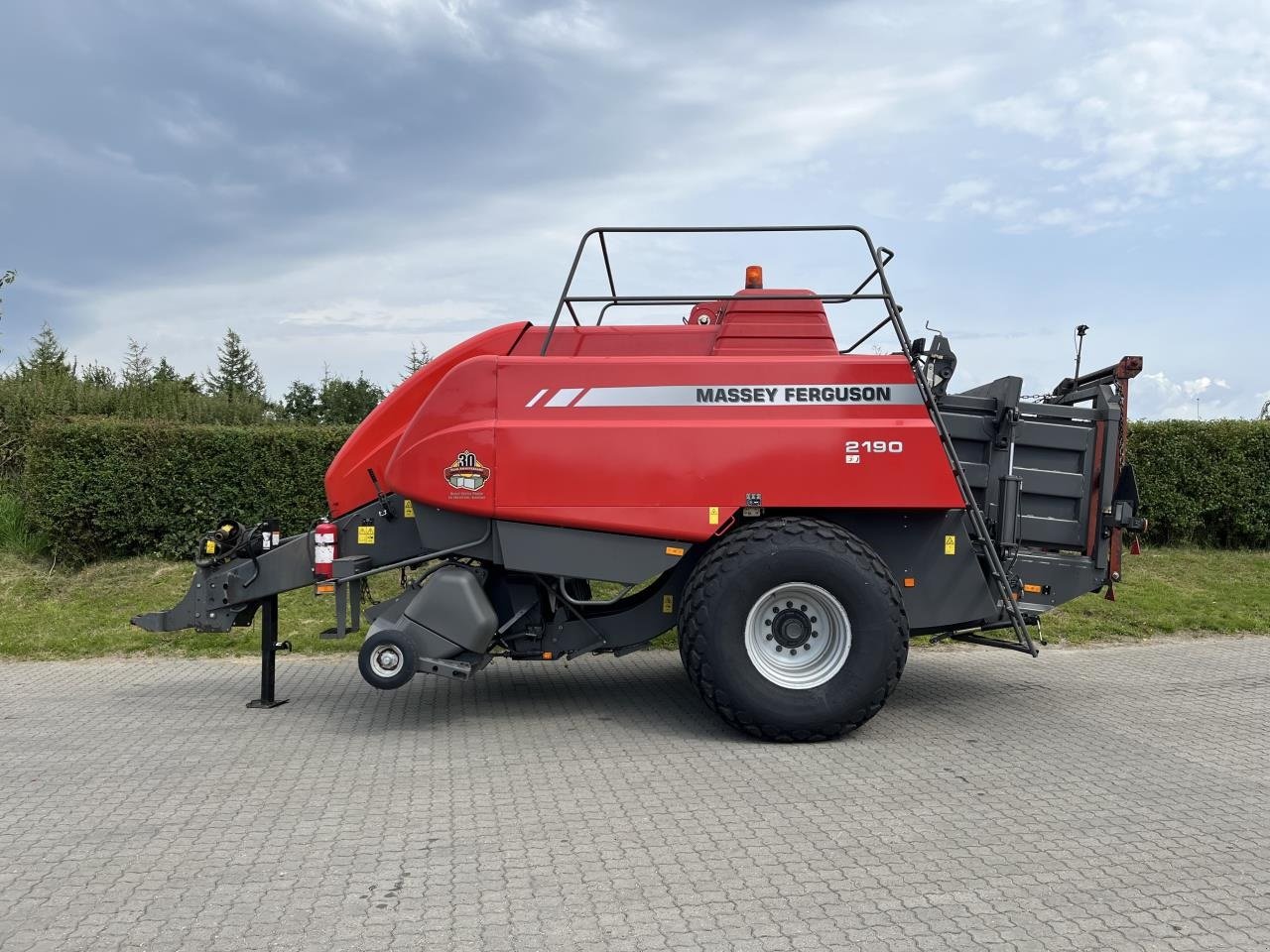 Großpackenpresse des Typs Massey Ferguson 2190, Gebrauchtmaschine in Toftlund (Bild 2)