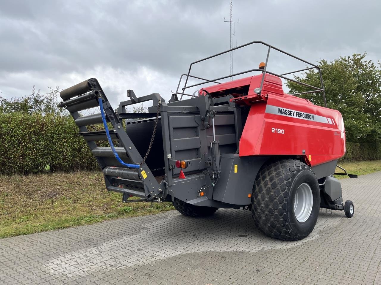 Großpackenpresse Türe ait Massey Ferguson 2190, Gebrauchtmaschine içinde Toftlund (resim 4)