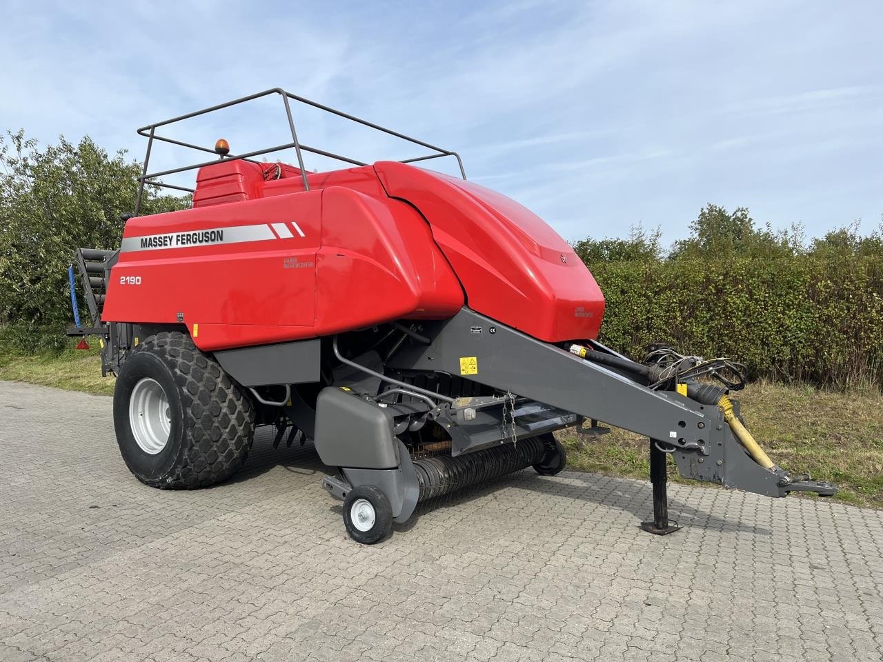 Großpackenpresse van het type Massey Ferguson 2190, Gebrauchtmaschine in Toftlund (Foto 6)