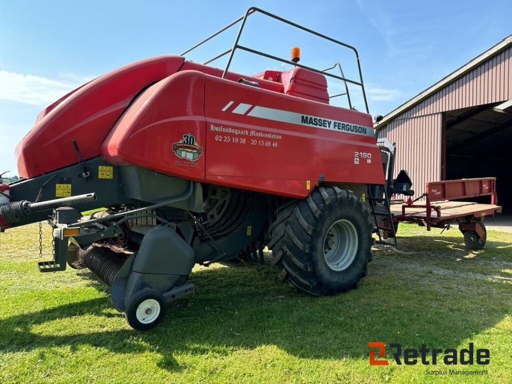 Großpackenpresse типа Massey Ferguson 2190, Gebrauchtmaschine в Rødovre (Фотография 3)