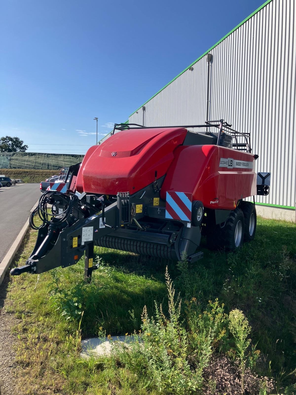 Großpackenpresse Türe ait Massey Ferguson 2234 XDTC EU, Neumaschine içinde Hillerse (resim 1)