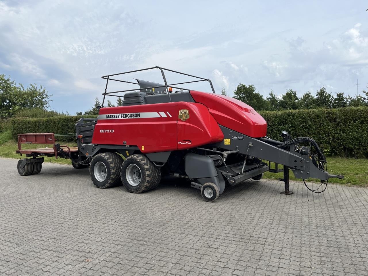 Großpackenpresse tip Massey Ferguson 2270XD, Gebrauchtmaschine in Toftlund (Poză 3)