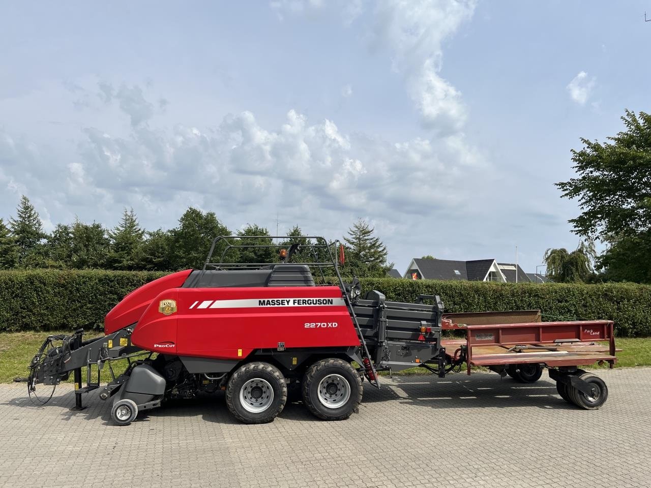 Großpackenpresse du type Massey Ferguson 2270XD, Gebrauchtmaschine en Toftlund (Photo 1)