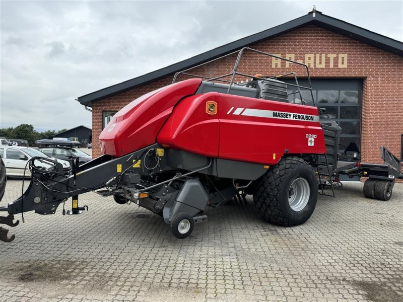 Großpackenpresse del tipo Massey Ferguson 2290 inkl pomi vogn, Gebrauchtmaschine en Ikast