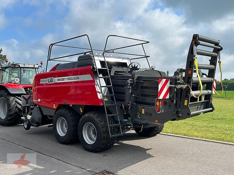 Großpackenpresse Türe ait Massey Ferguson MF 2234 XDTC mit Schneidwerk "NEW", Neumaschine içinde Oederan (resim 4)