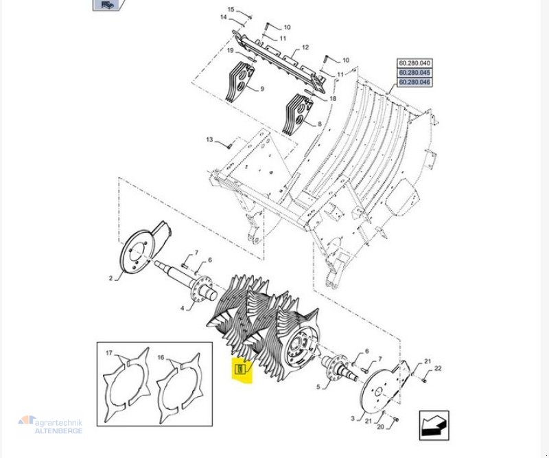 Großpackenpresse типа New Holland 47925143 Rotor für BB1270 / BB1290, Gebrauchtmaschine в Altenberge (Фотография 8)