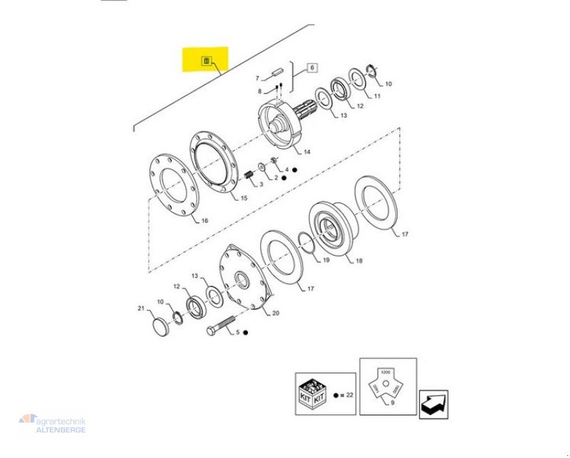 Großpackenpresse του τύπου New Holland 84226350; 47695750 Rutschkupplung, Gebrauchtmaschine σε Altenberge (Φωτογραφία 7)