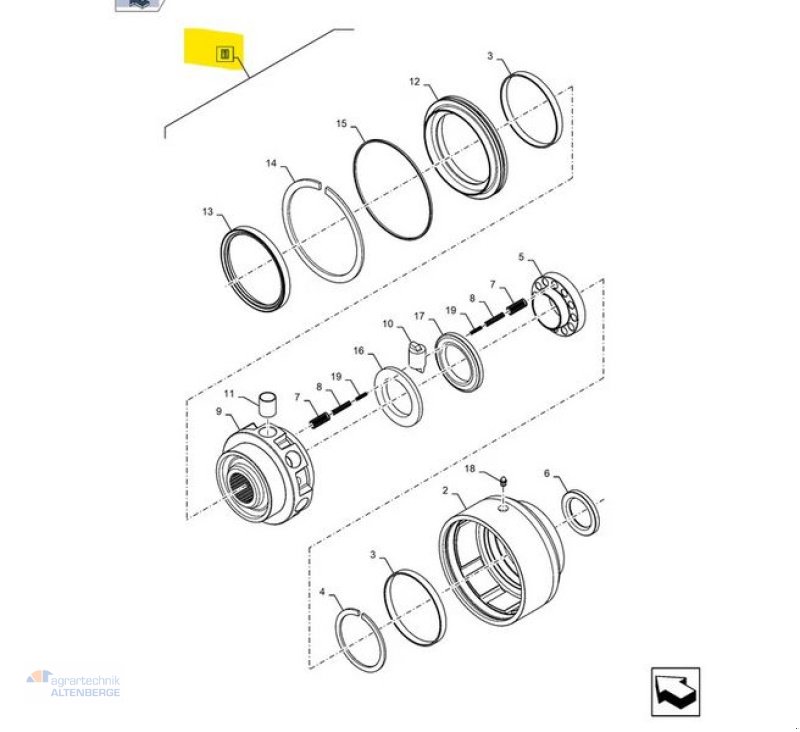 Großpackenpresse typu New Holland 84226350; 47695750 Rutschkupplung, Gebrauchtmaschine v Altenberge (Obrázek 5)