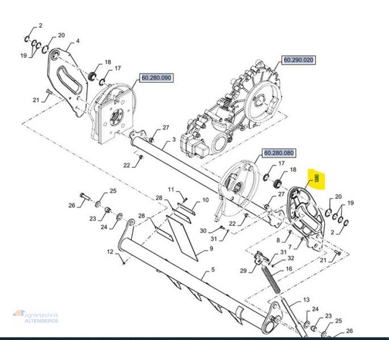 Großpackenpresse za tip New Holland 84383755; 47444822 Nocke und Arm für BB 1270, Gebrauchtmaschine u Altenberge (Slika 8)