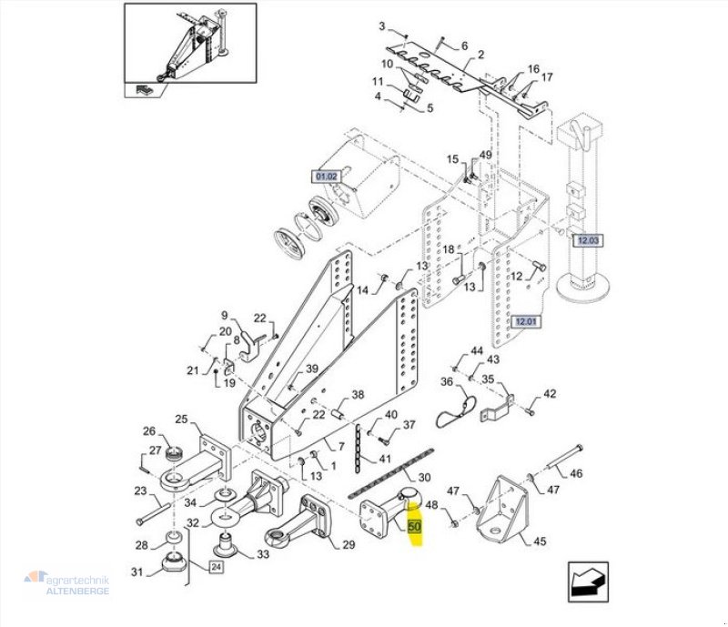 Großpackenpresse des Typs New Holland 87580270; 87531929; 4814470, Gebrauchtmaschine in Altenberge (Bild 7)