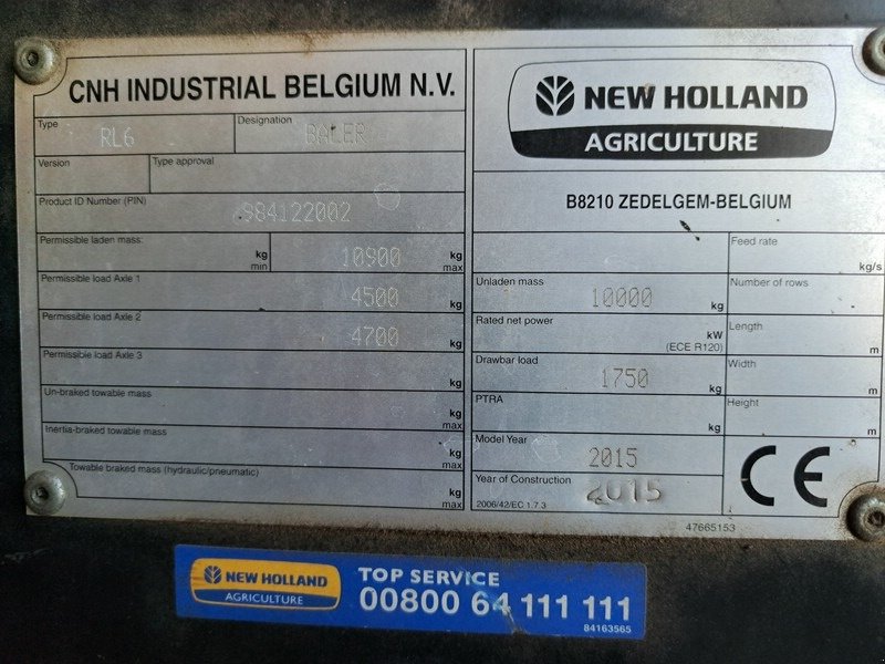 Großpackenpresse typu New Holland BB 1290 R, Gebrauchtmaschine v Rollwitz (Obrázek 14)