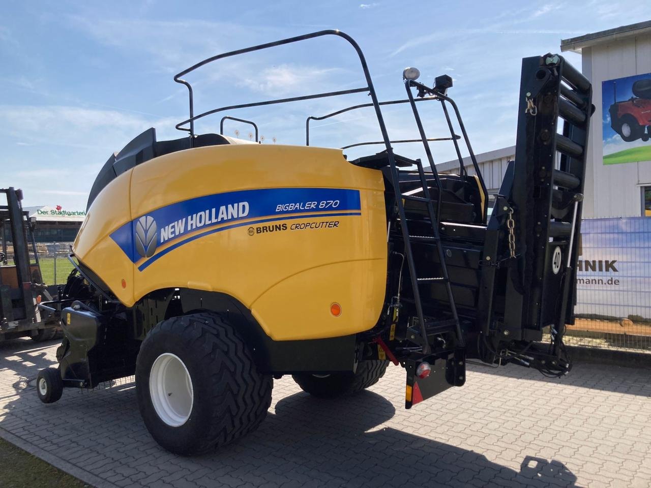 Großpackenpresse Türe ait New Holland BB 870 CropCutter, Gebrauchtmaschine içinde Stuhr (resim 3)