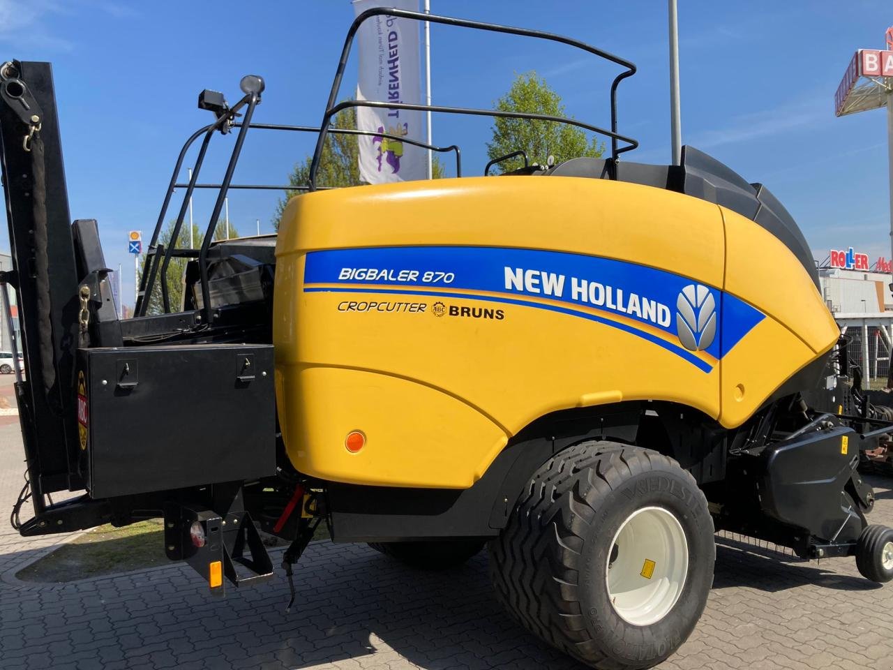 Großpackenpresse Türe ait New Holland BB 870 CropCutter, Gebrauchtmaschine içinde Stuhr (resim 4)