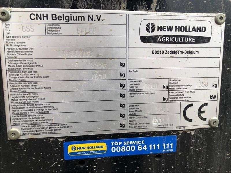 Großpackenpresse του τύπου New Holland BB9080, Gebrauchtmaschine σε Aalborg SV (Φωτογραφία 7)