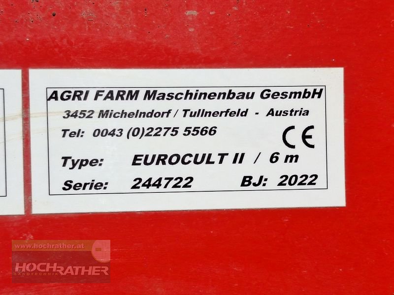 Grubber typu Agri Farm Agrifarm Eurocult II, Gebrauchtmaschine v Kronstorf (Obrázek 10)