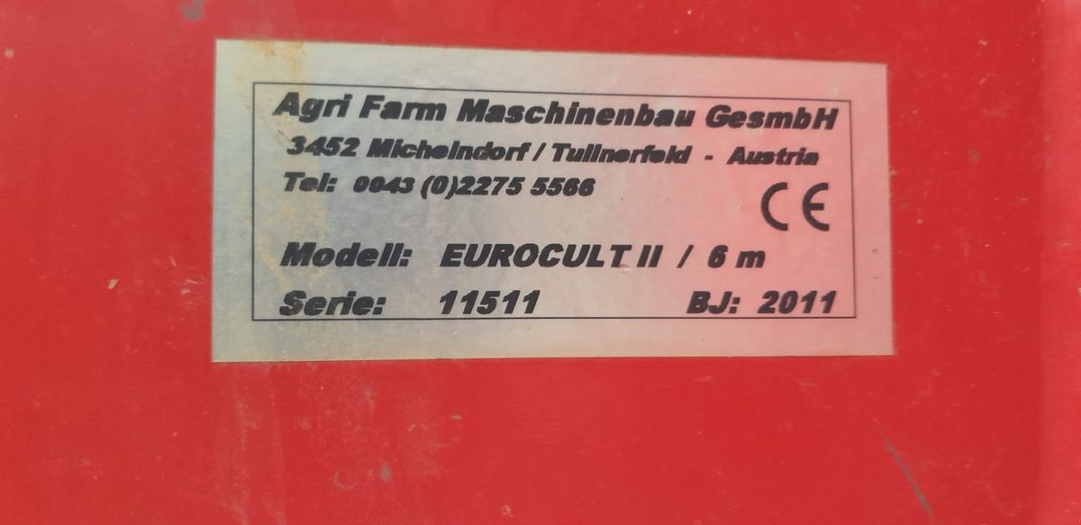 Grubber of the type Agri Farm Eurocult II, Gebrauchtmaschine in Starrein (Picture 5)