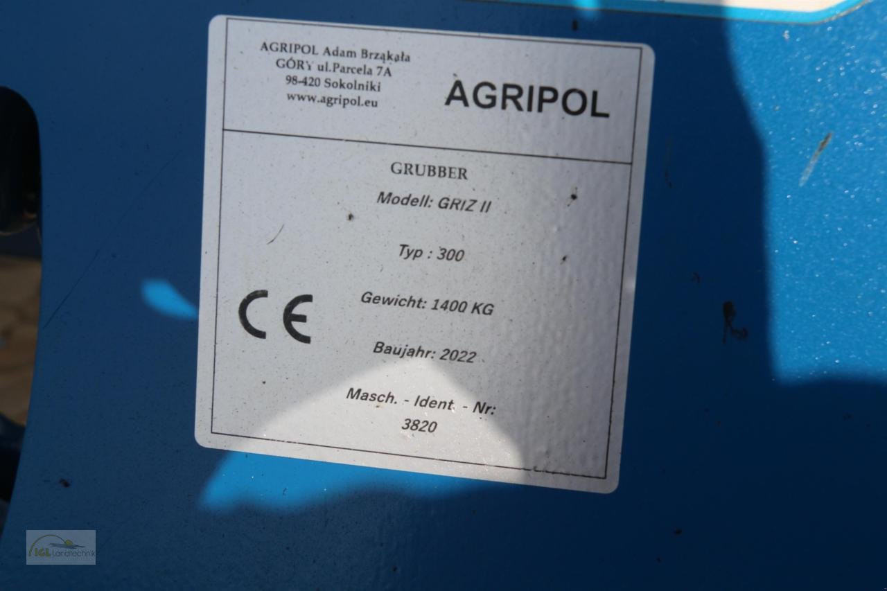 Grubber typu Agripol 3 m, Gebrauchtmaschine w Pfreimd (Zdjęcie 6)