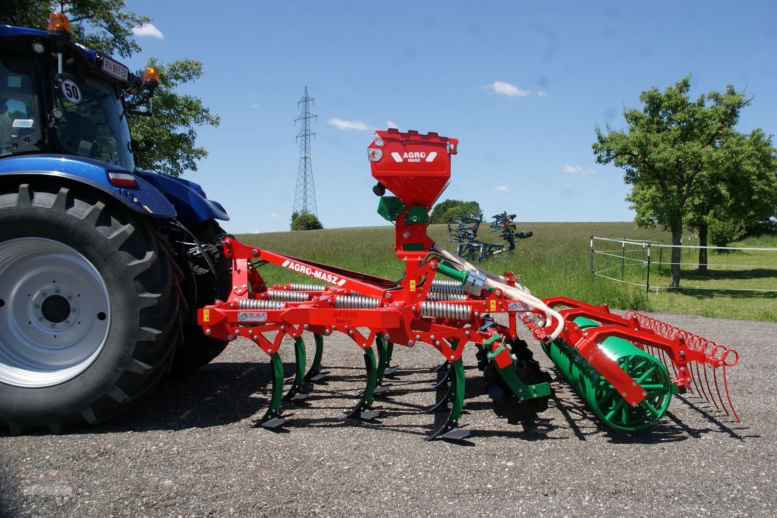 Grubber del tipo Agro-Masz Runner 30 Stone-Mulchgrubber-3 reihig, Neumaschine en Eberschwang (Imagen 12)