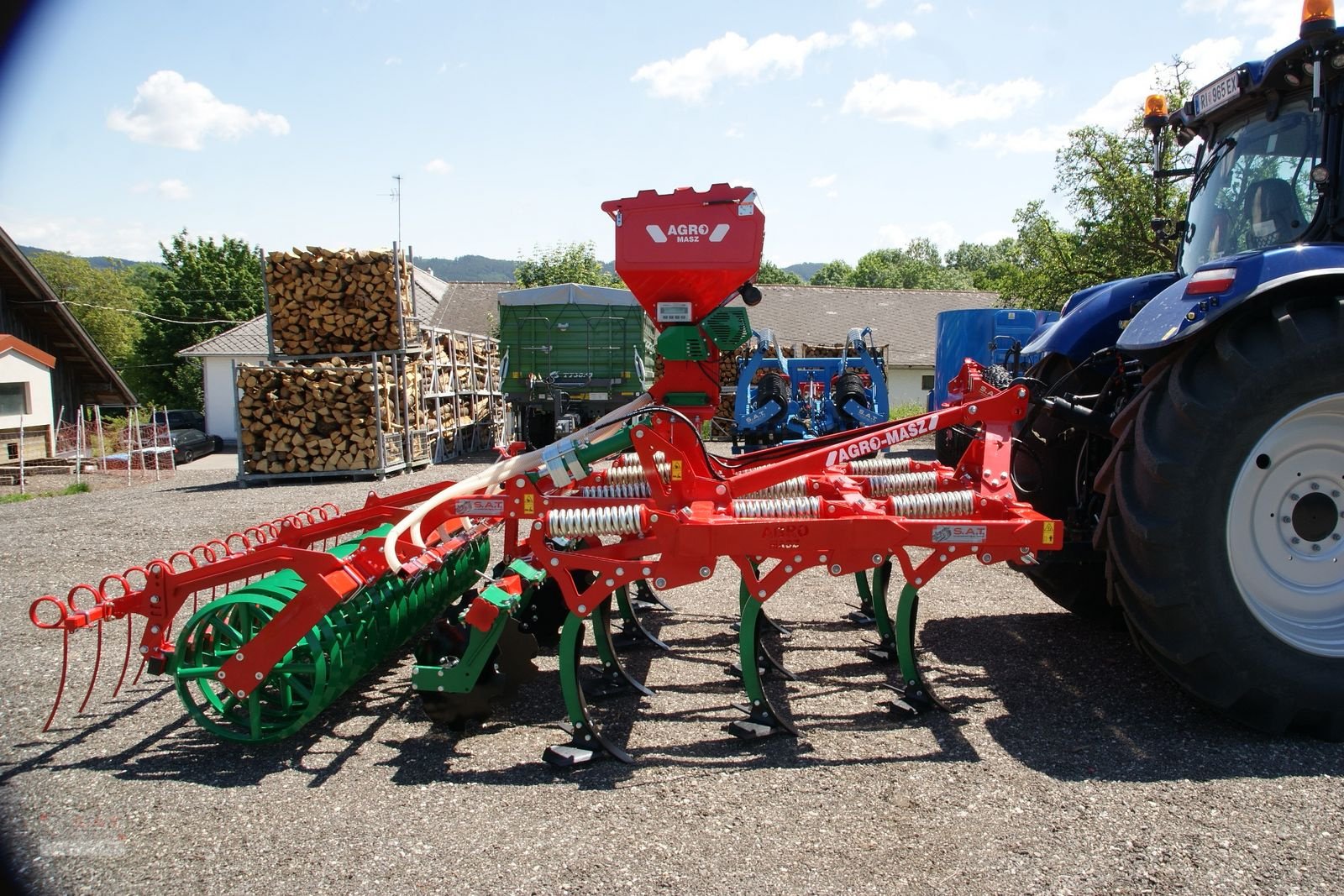 Grubber del tipo Agro-Masz Runner 30 Stone-Mulchgrubber-3 reihig, Neumaschine en Eberschwang (Imagen 16)