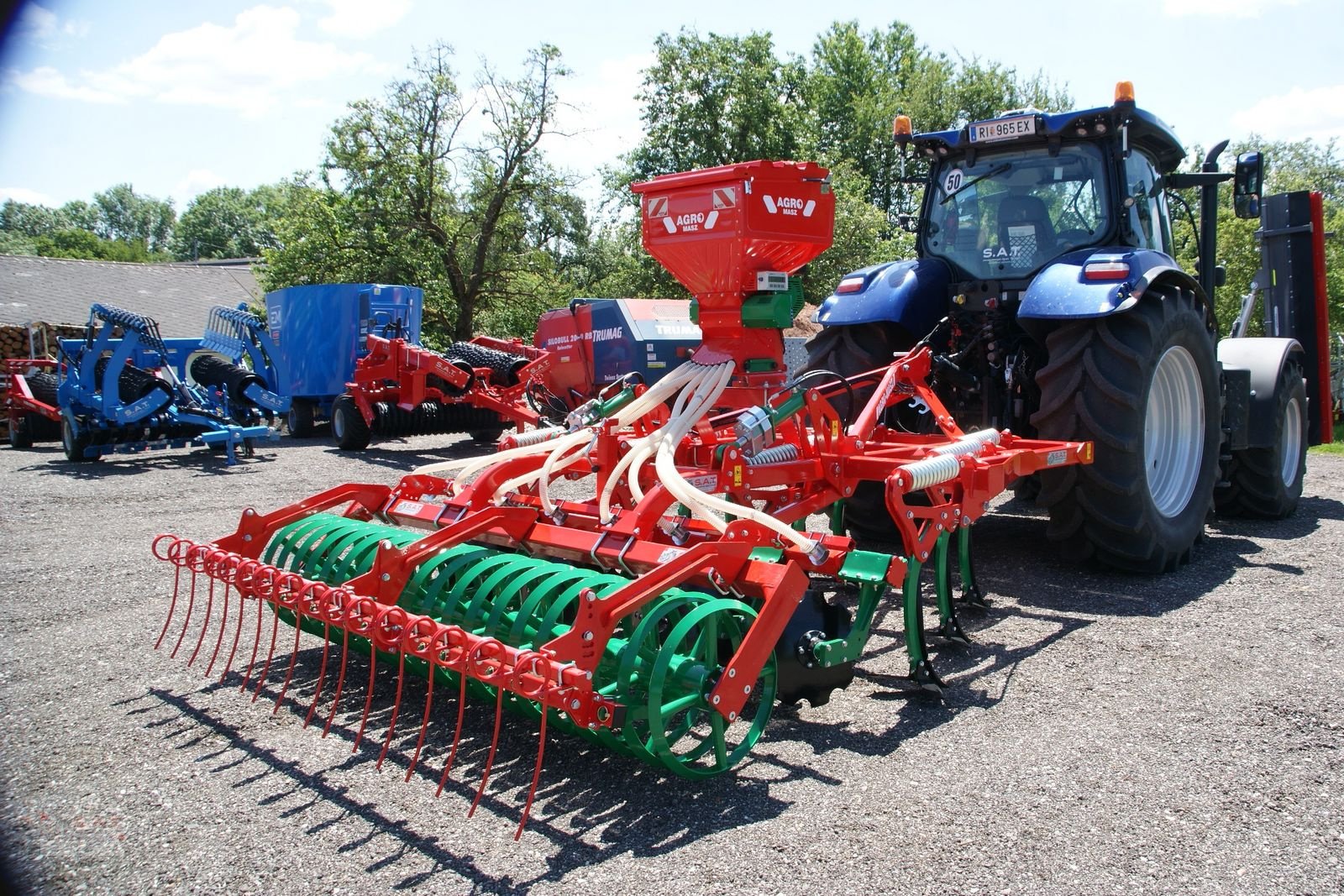 Grubber del tipo Agro-Masz Runner 30 Stone-Mulchgrubber-3 reihig, Neumaschine en Eberschwang (Imagen 15)