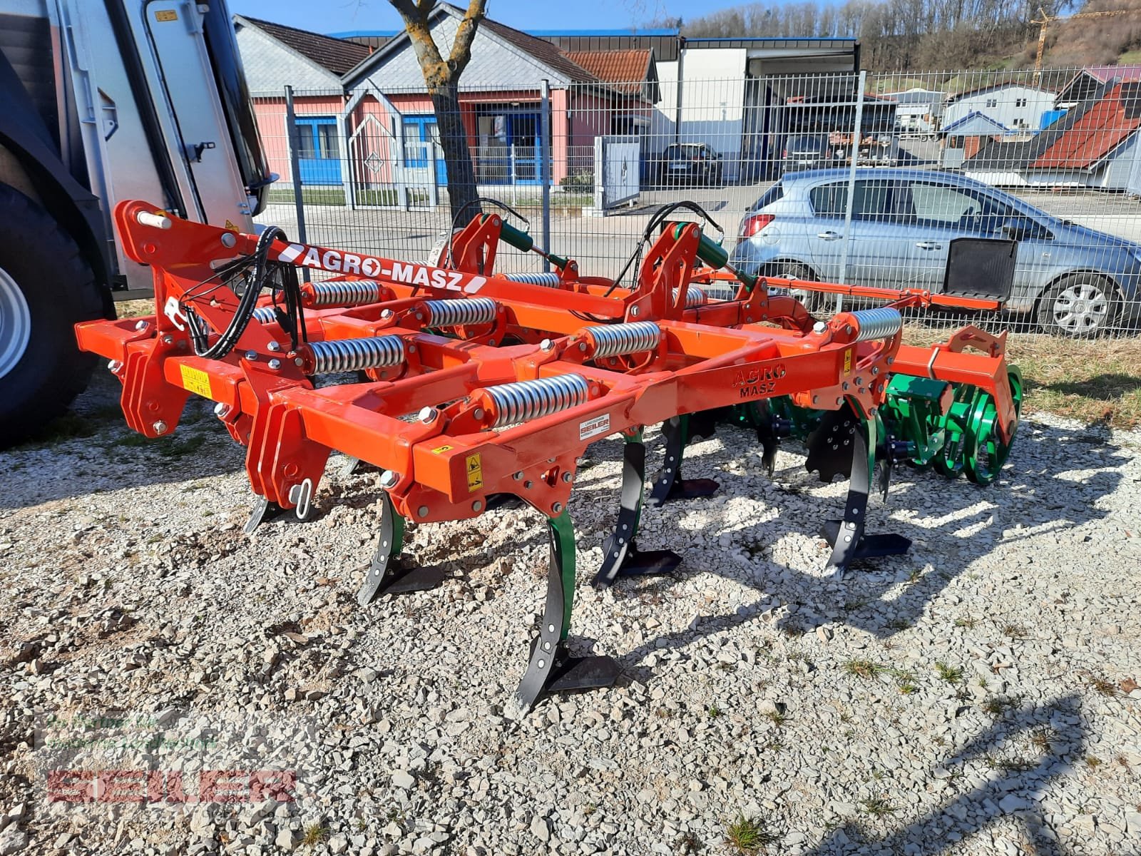 Grubber Türe ait Agro-Masz Runner 30 U-Ring-Walze 600, Neumaschine içinde Burghaslach (resim 1)