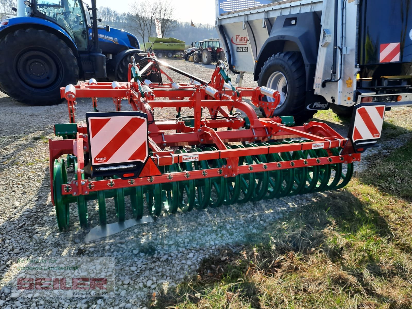 Grubber Türe ait Agro-Masz Runner 30 U-Ring-Walze 600, Neumaschine içinde Burghaslach (resim 5)