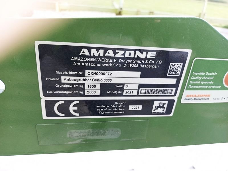 Grubber του τύπου Amazone Cenio 3000 Special Vorführgrubber, Vorführmaschine σε St. Marienkirchen (Φωτογραφία 12)