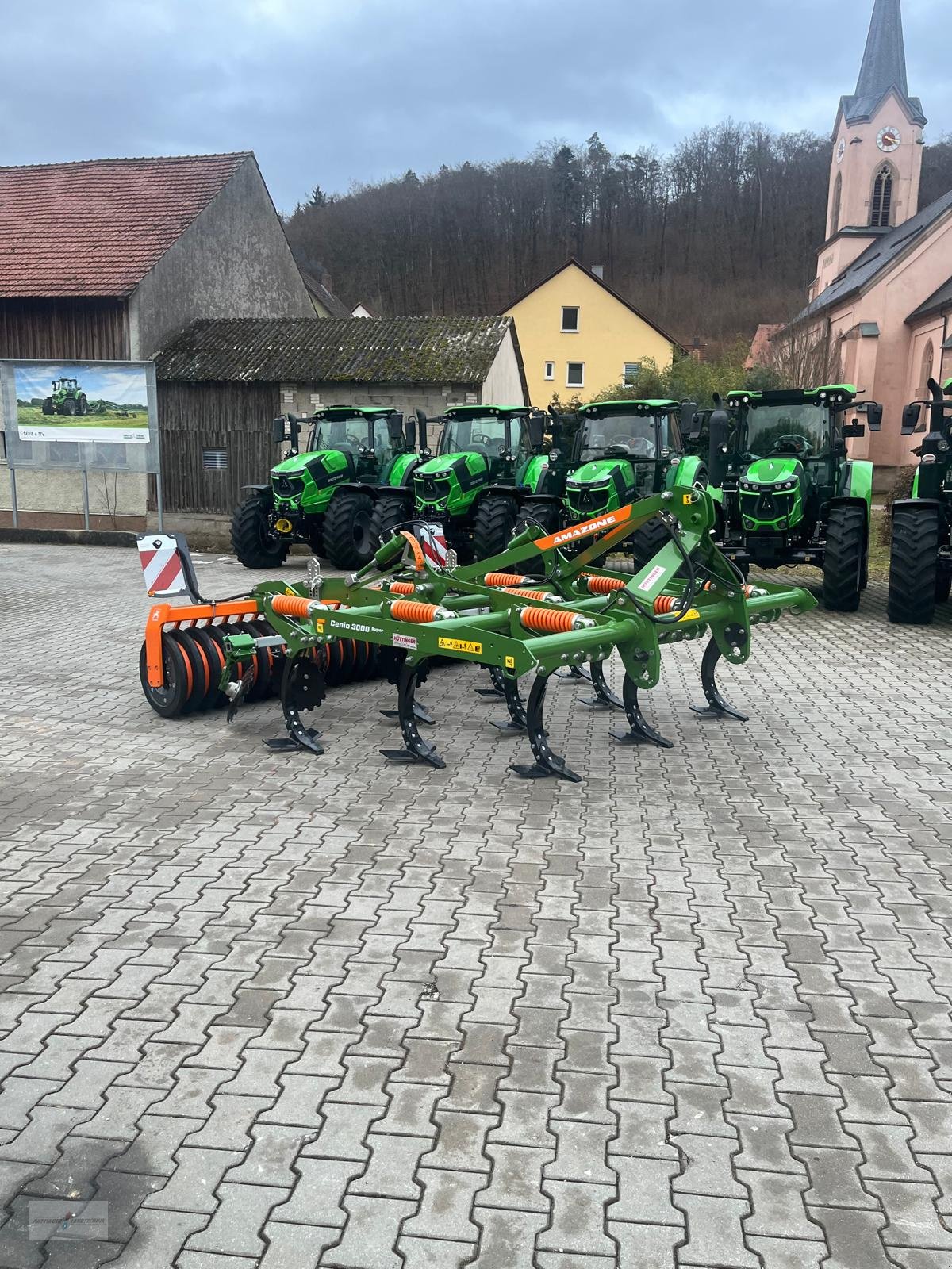 Grubber Türe ait Amazone Cenio 3000 Super, Neumaschine içinde Treuchtlingen (resim 2)