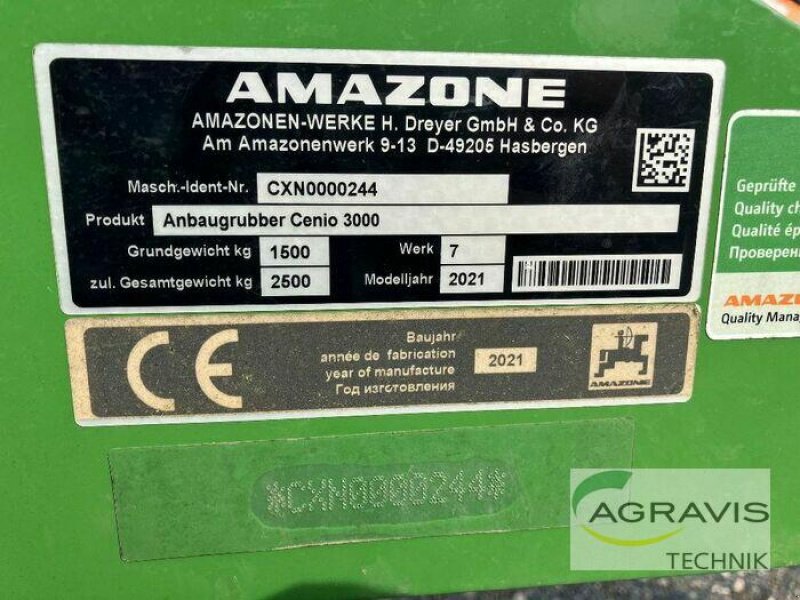 Grubber Türe ait Amazone CENIO 3003 SPECIAL, Neumaschine içinde Northeim (resim 6)