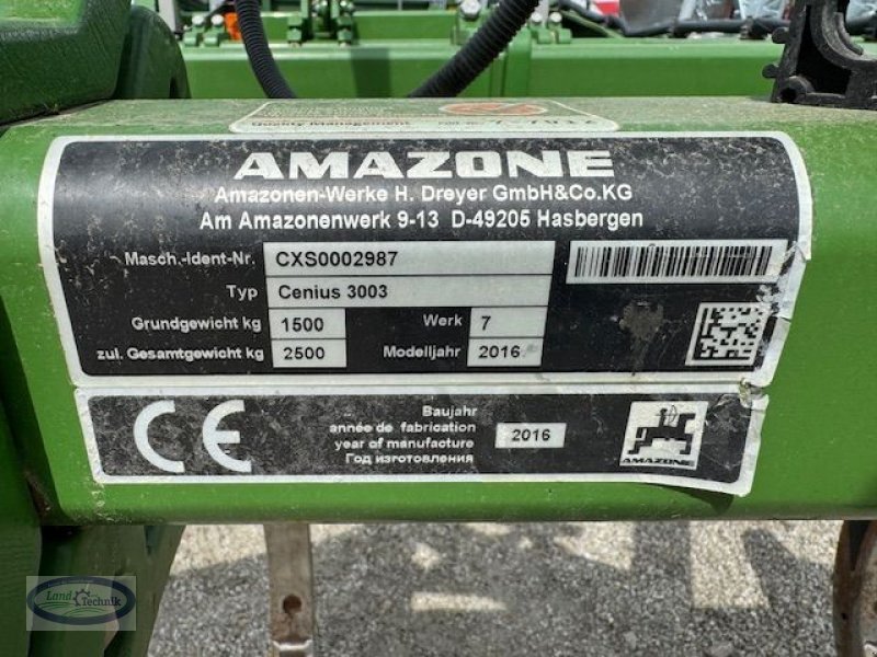 Grubber Türe ait Amazone Cenius 3003 Special, Gebrauchtmaschine içinde Münzkirchen (resim 3)