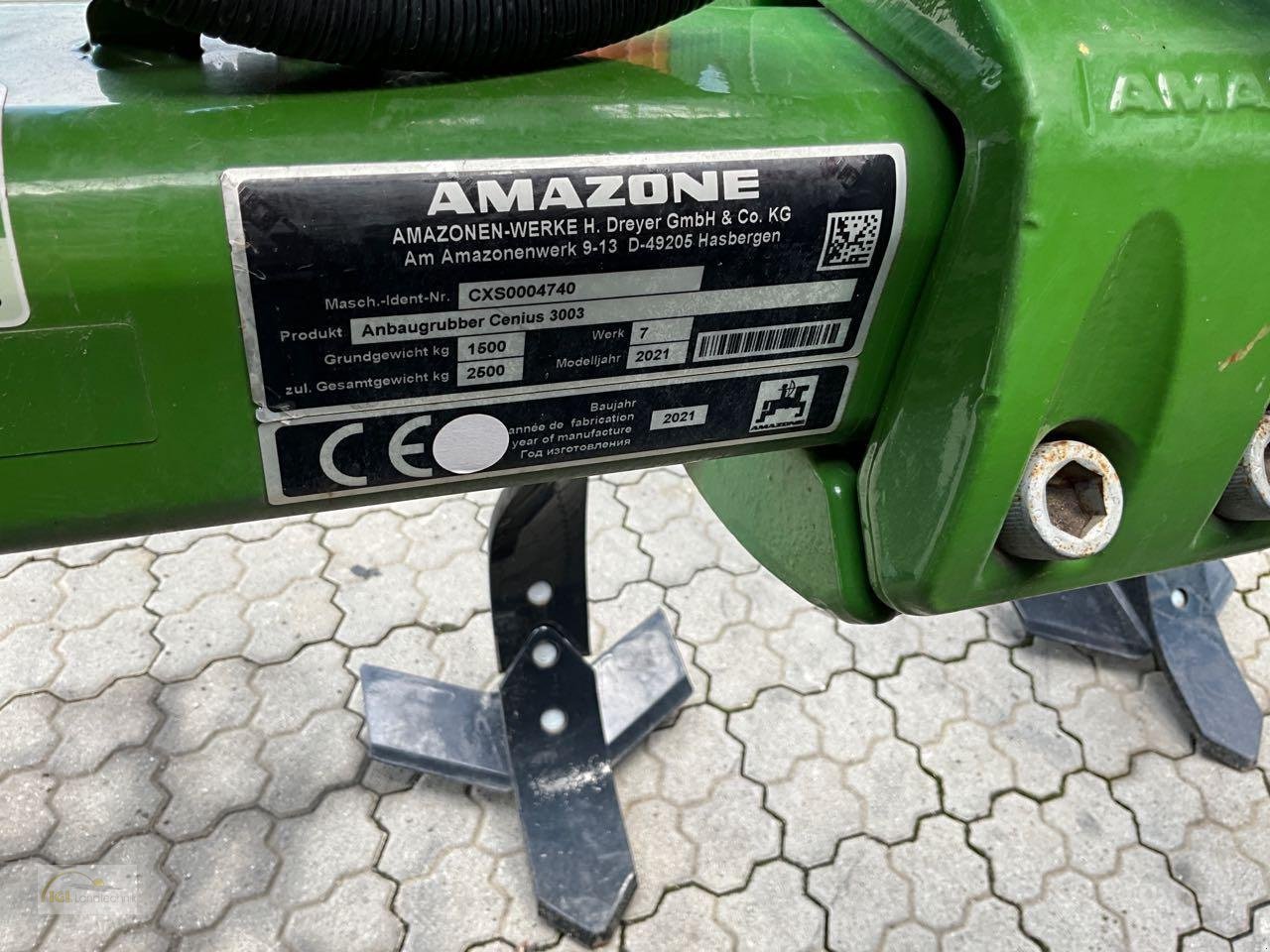 Grubber Türe ait Amazone Cenius 3003 Super, Neumaschine içinde Pfreimd (resim 2)