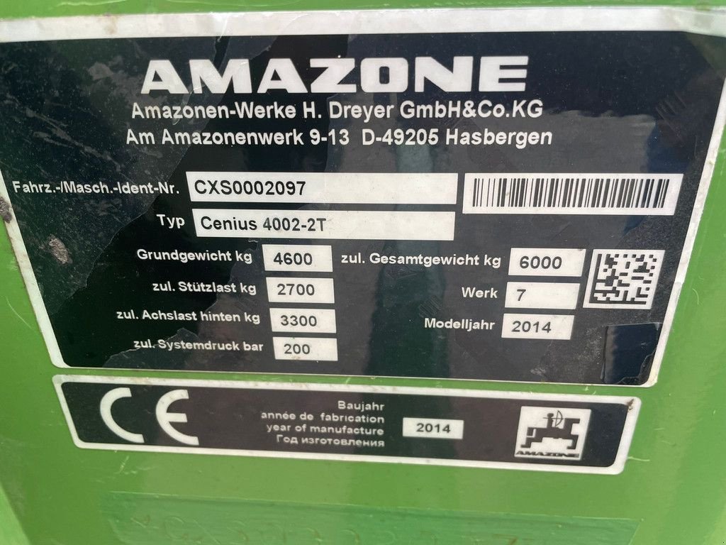 Grubber typu Amazone Cultivator 4002-T, Gebrauchtmaschine v Wierden (Obrázok 7)